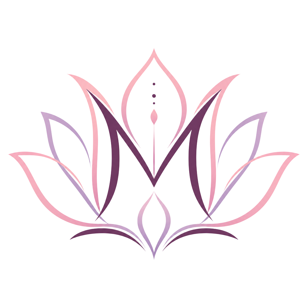 Maa Laxmi Enterprises lotus monogram logo